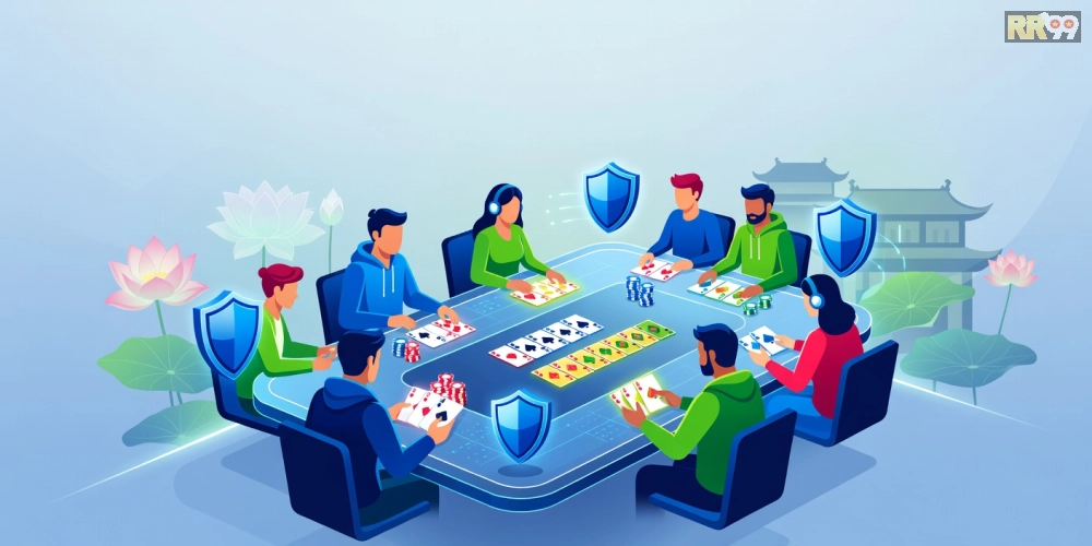 Hình ảnh minh họa khái niệm game bài uy tín trên nền tảng rr99 an toàn.
