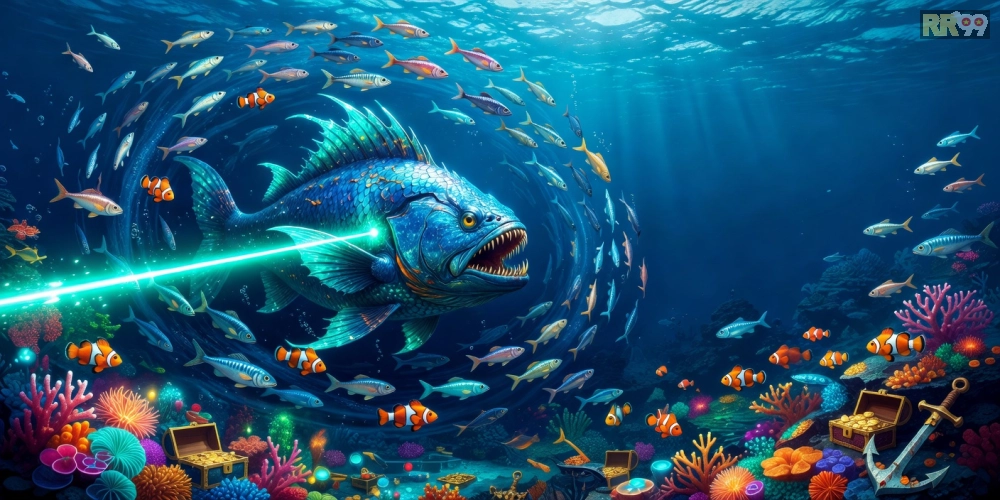Hành trình săn cá khổng lồ trong game Đại Dương Bắn Cá trên rr99